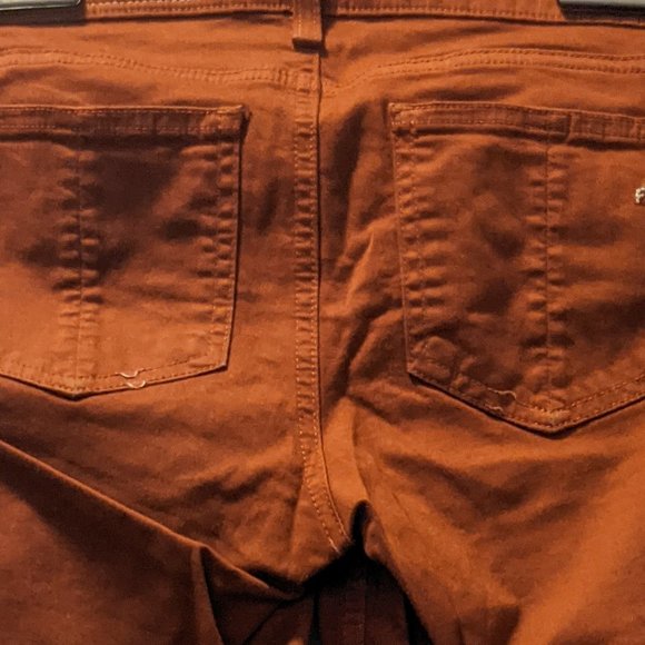 Rag & Bone Legging Jeans in Burnt Orange sz 25 - Picture 6 of 6